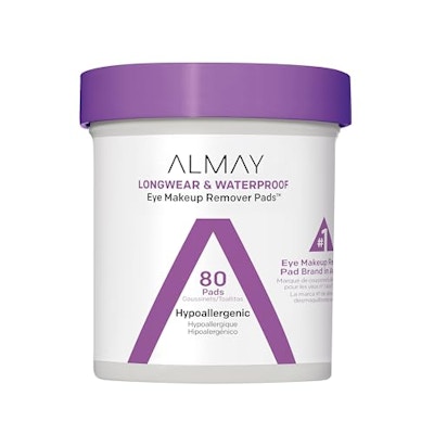 Almay Makeup Remover Pads, Waterproof, 80 ct