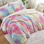 Faux Fur Comforter Set