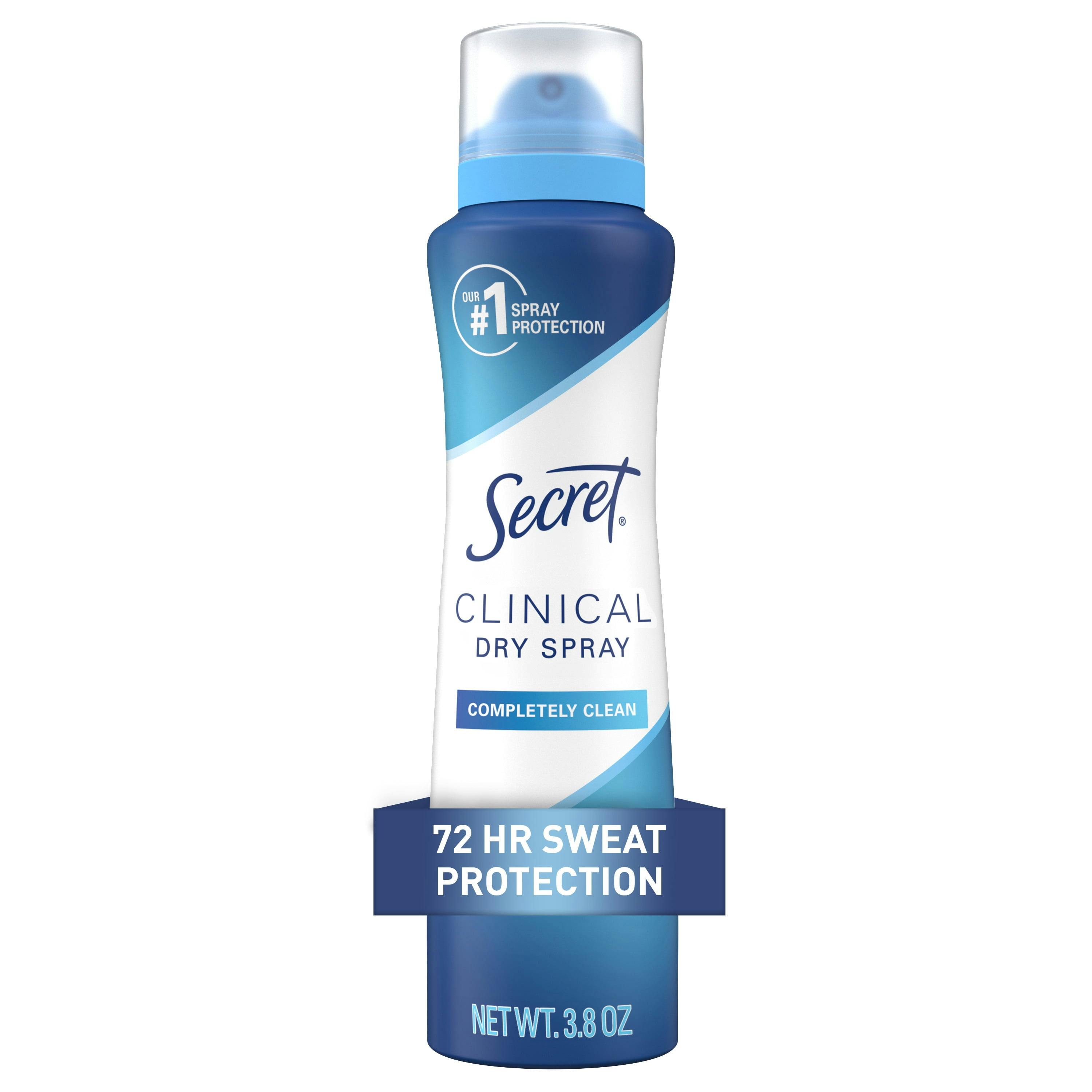 2 Secret Clinical Strength Dry Sprays