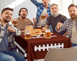 Football Party Tablecloth 2-Pack, Just $3.99 on Amazon card image