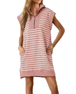 Women's Striped Mini Dress