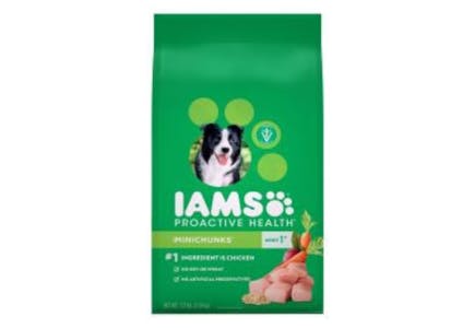 2 Iams Dog Food Bags