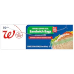 3 Walgreens Sandwich Bag Packs