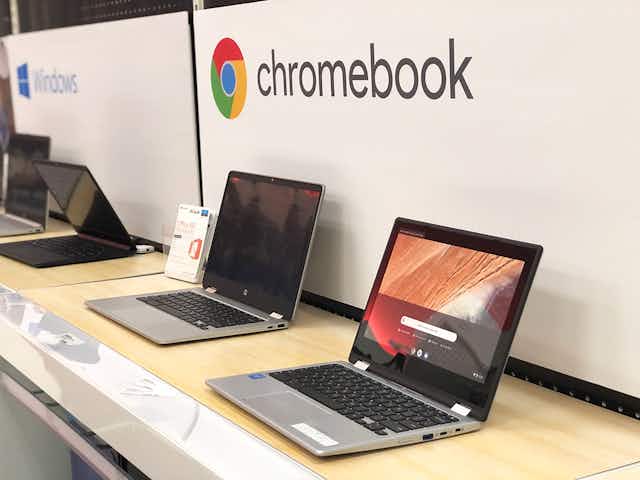 Bestselling Chromebook, Just $159 at Best Buy (Over 1,500 Reviews) card image