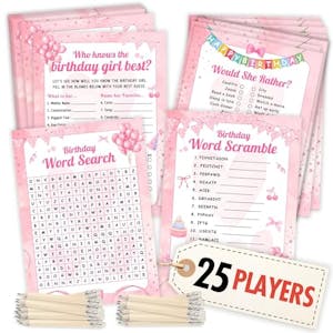 Birthday Party Game Set