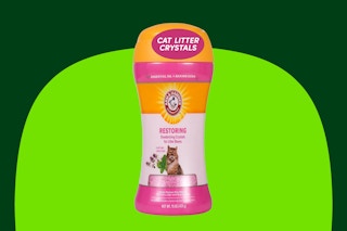 Arm & Hammer deodorizing crystals on KCL template