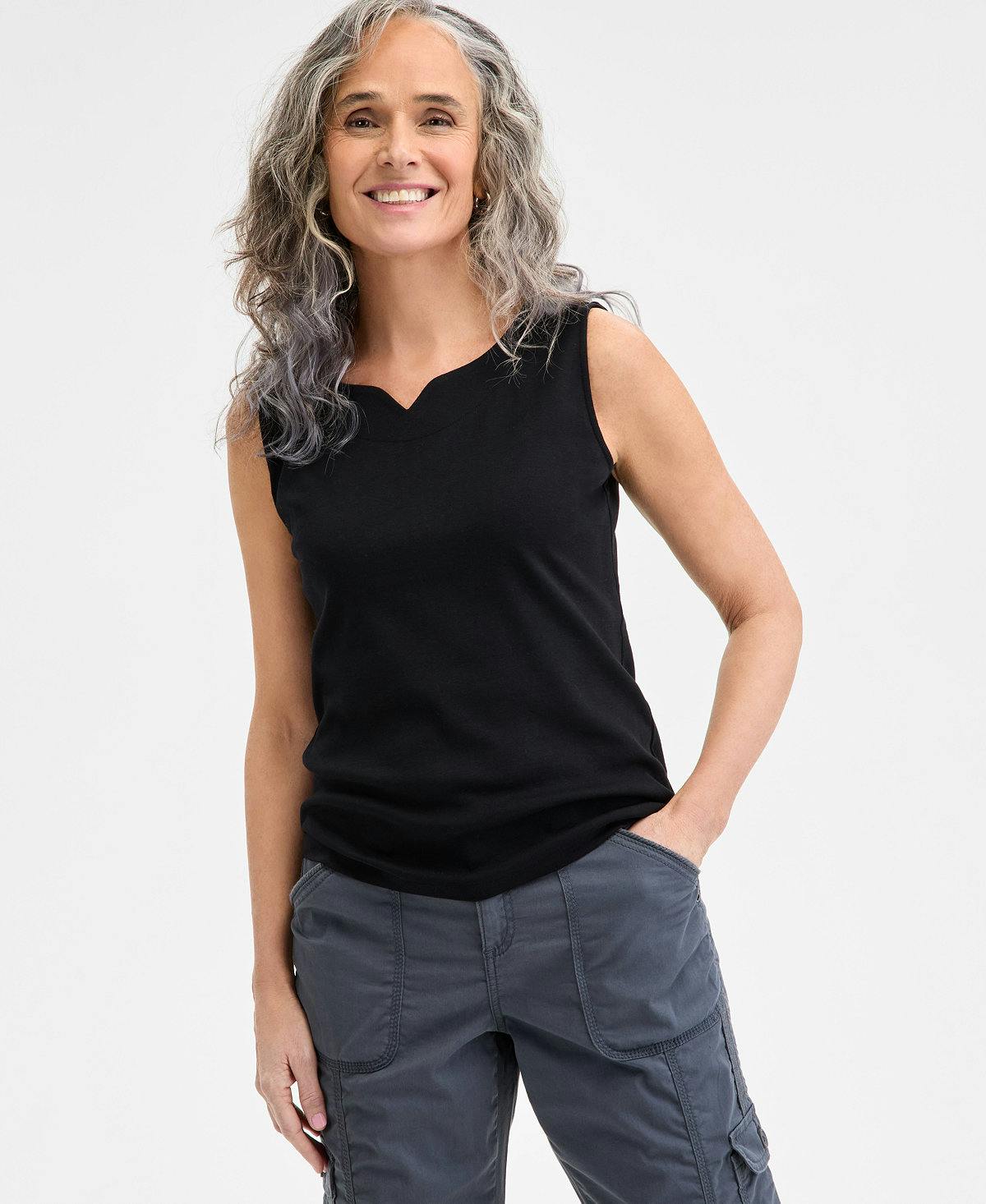 Women's Sweetheart-Neck Top
