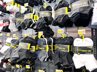 walmart mens socks area