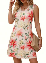 Dokotoo Women's Boho Sundress