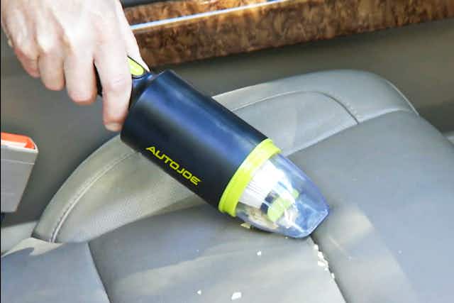 Sun Joe Handheld Vacuum, Just $10 at Walmart — Best Price Ever card image