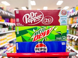 Soda 12-Packs, Only $4.75 With Target Circle card image