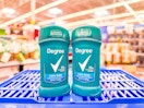 2 Degree Deodorants on Walmart shopping basket