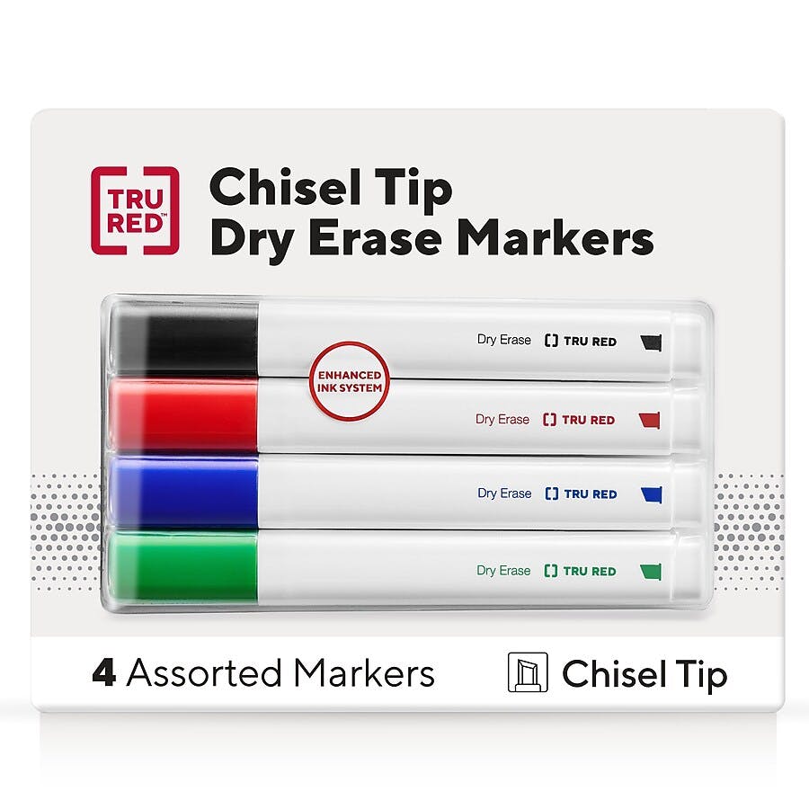 Tru Red Dry Erase Markers