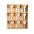 BH&G Bamboo Spice Jar Set