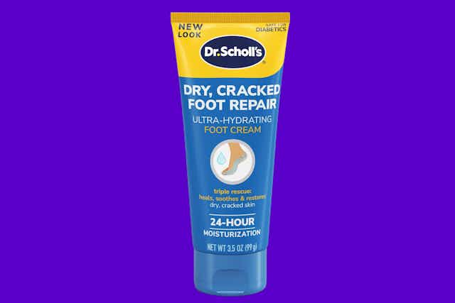 Dr. Scholl's Cracked Foot Repair Cream, Now $3.79 on Amazon card image