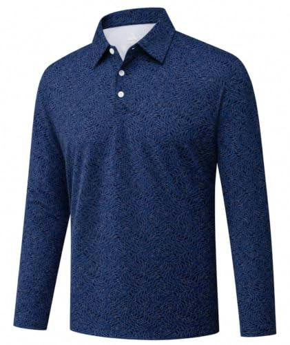 Men's Long Sleeve Golf Polo