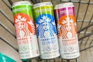 starbucks iced energy drinks in shopping cart