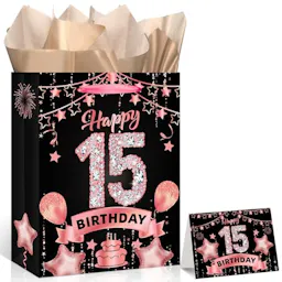 15th Birthday Gift Bag