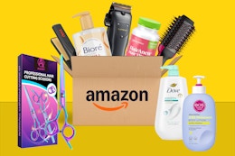 The Best Amazon Beauty Deals to End Your Weekend: Eos, Dove, and Biore card image