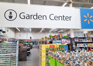 Walmart Garden Center entrance