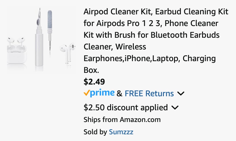 Amazon AirPods Cleaning Kit 2025 3