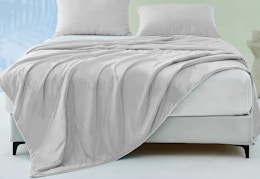 Queen-Size Cooling Comforter Blanket, Only $39 at Walmart (Reg. $130) card image