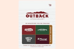 Outback Steakhouse $50 Gift Card B0BG1Z89CS