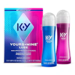 K-Y Yours & Mine Lubricant 2-Pack