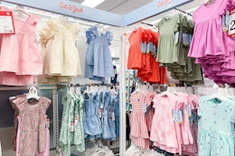 Target Children's Dresses From Just $6: Bluey, Hello Kitty, Cat & Jack, More card image