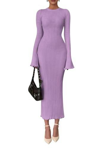 PRETTYGARDEN Women's Sweater Dress