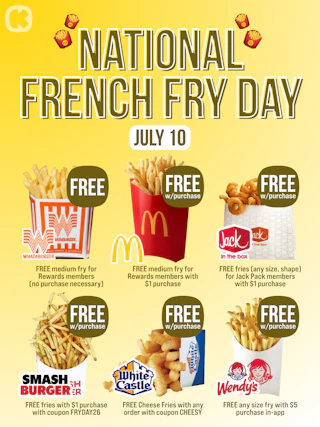 freebies for fry day 2026