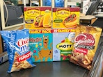 general mills products in a checkout lane at kroger