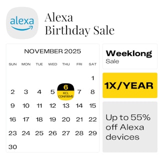 Alexa birthday sale