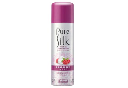 Pure Silk Shave Cream Can