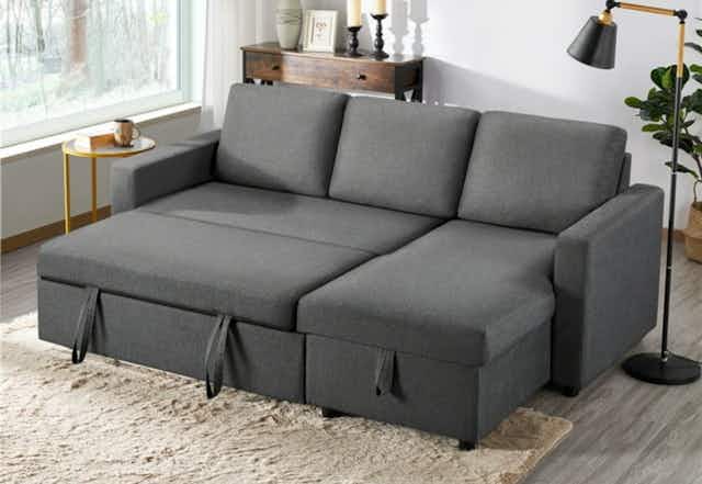 Bestselling Sleeper Sofa on Sale at Walmart — Pay Just $398 (Reg. $630) card image