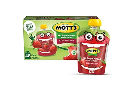 Mott's No Sugar Applesauce 48-Pack