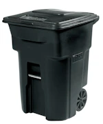 Wheeled Trash Can
