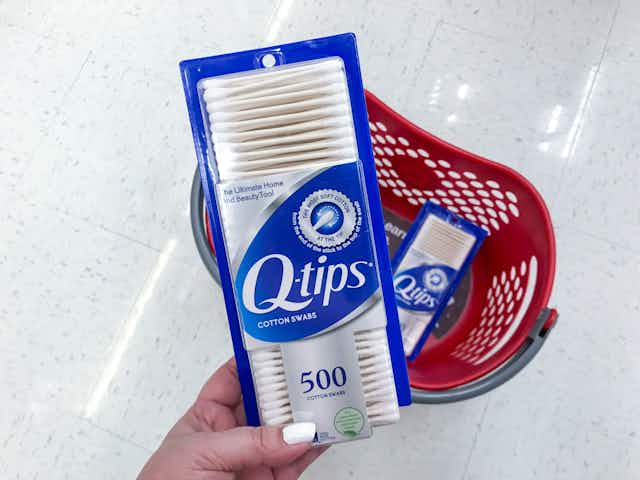 Q-tips 500-Count Cotton Swabs, as Low as $3.68 on Amazon card image