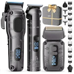 Hair Clipper, Trimmer & Shaver Set
