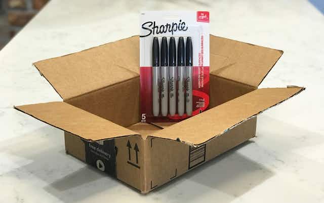 Sharpie Permanent Marker 5-Pack Drops to Under $4 on Amazon card image