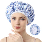 Terry-Lined Shower Cap