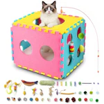Cat Dice House & Toy Set