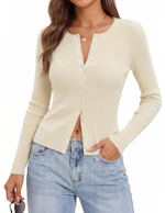 GRACE KARIN Women's Fitted Cardigan