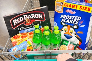 kroger 5x digital coupon deals groceries in shopping cart