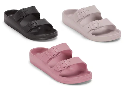 3 Womens Adjustable Strap Sandals