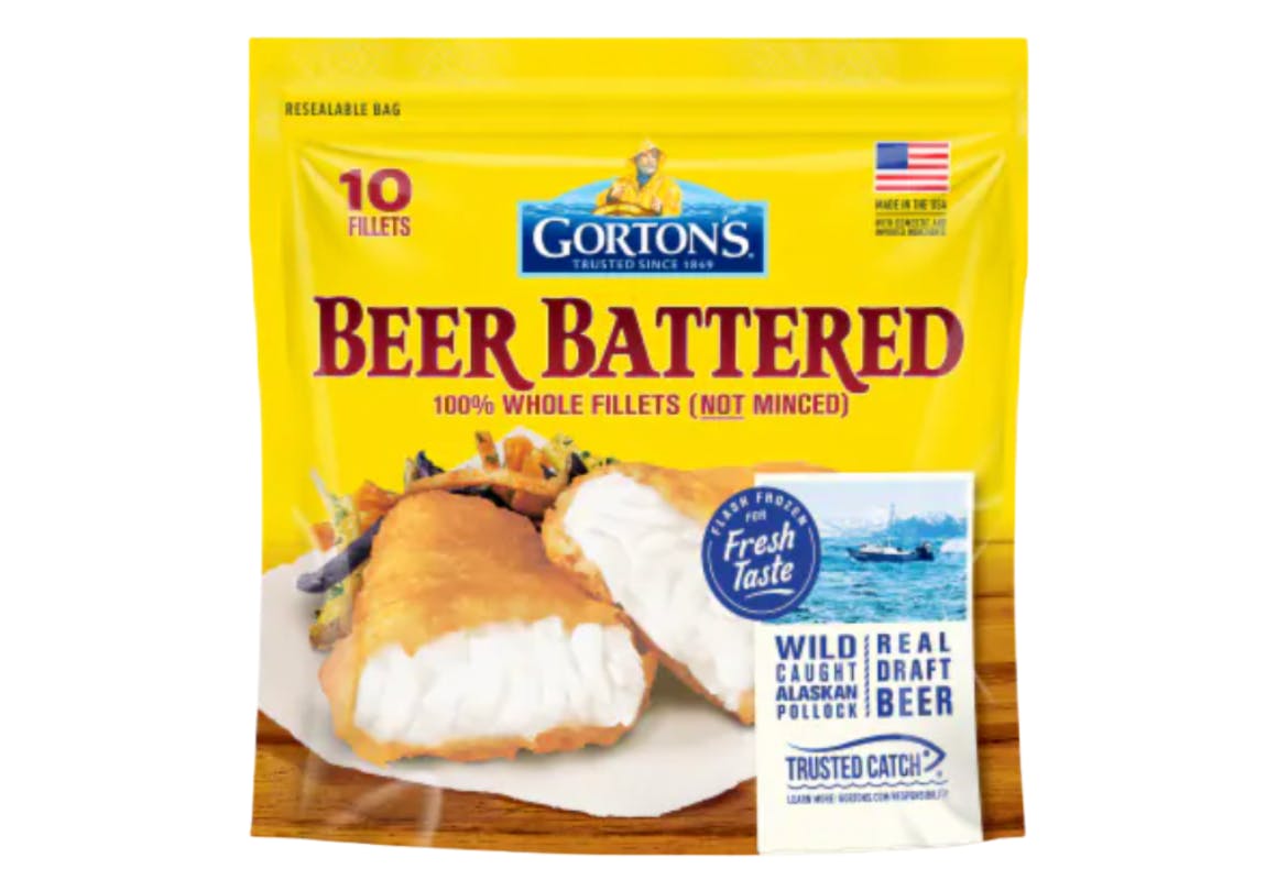 2 Gorton's Seafood Bags