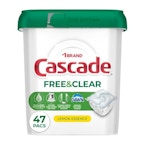 Cascade Free & Clear Dishwasher Pods