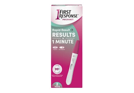 First Response Pregnancy Test