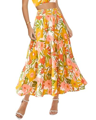 BTFBM Women's Long Skirt