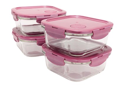 Square Food Storage Set